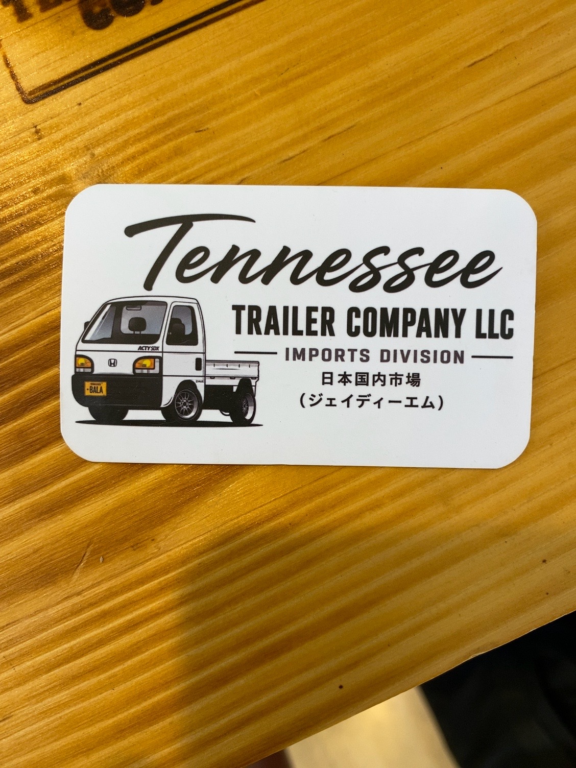Tennessee Trailer Company LLC Imports Division